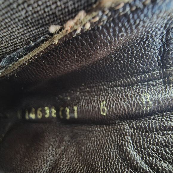 SALVATORE FERRAGAMO WOMEN’S SUEDE ANKLE BOOTS SIZE 6B - WEDGE HEEL VINTAGE ITALY - Picture 7 of 12